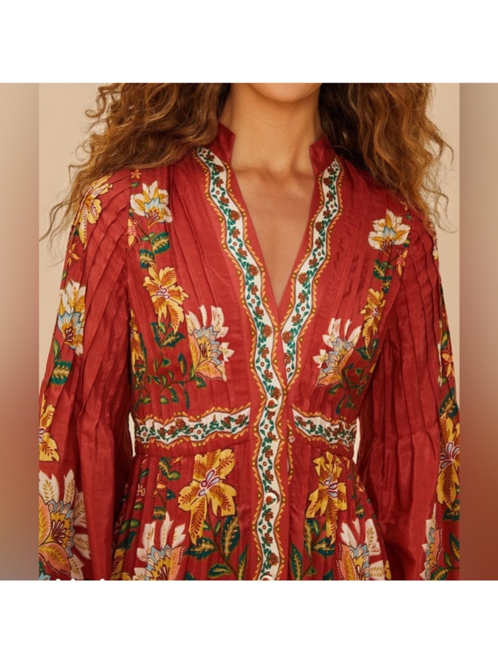FARM Rio Red Garden Delight
Midi Dress - Picture 5 of 10